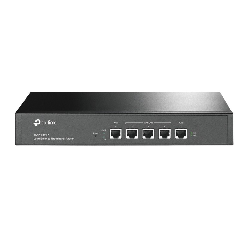 TP-Link TL-R480T+ wired router Fast Ethernet Black